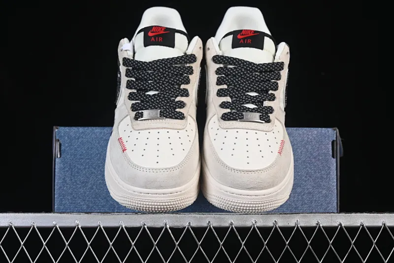 All categories Nk Air Force 1 Air Force series Nk Air Force 1 Low Air Force low-top Nike Air Force 1'07 Low Levi's joint beige black woven label Air Force 1 low-top casual sneakers MZ9588-800
